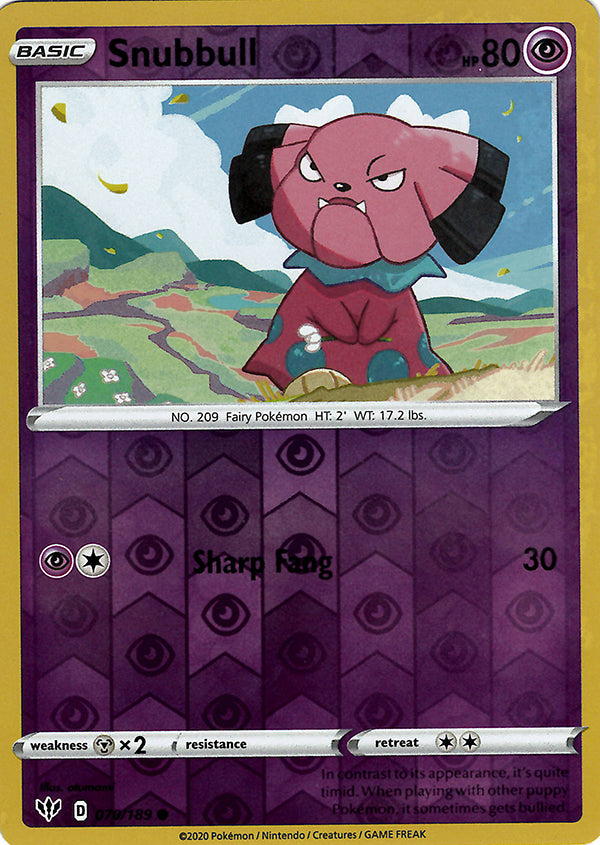 Snubbull (Reverse Holo)