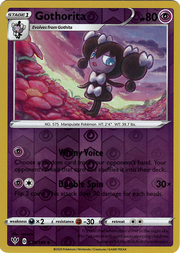 Gothorita (Reverse Holo)