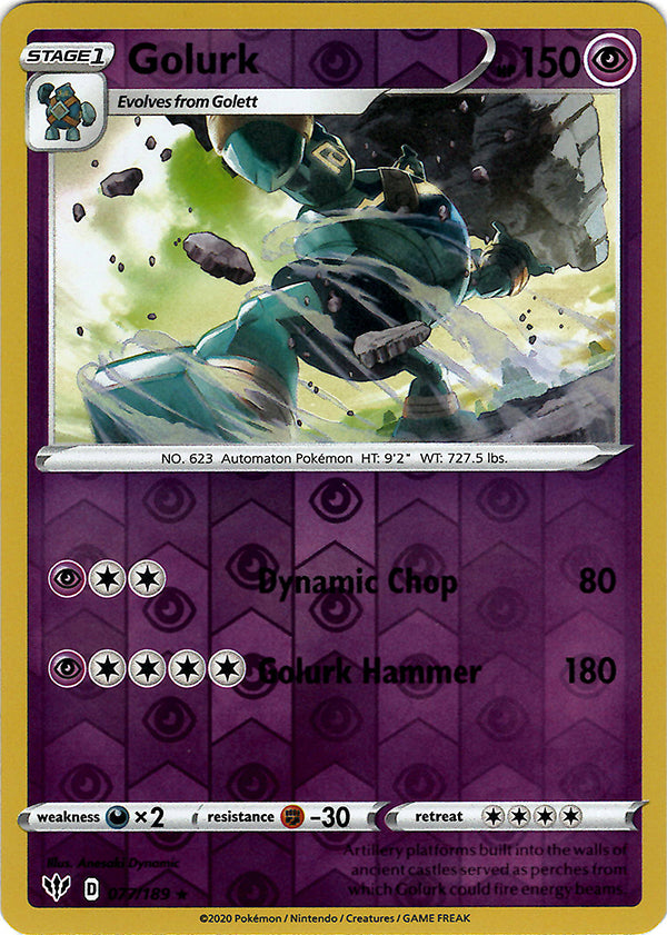 Golurk (Reverse Holo)