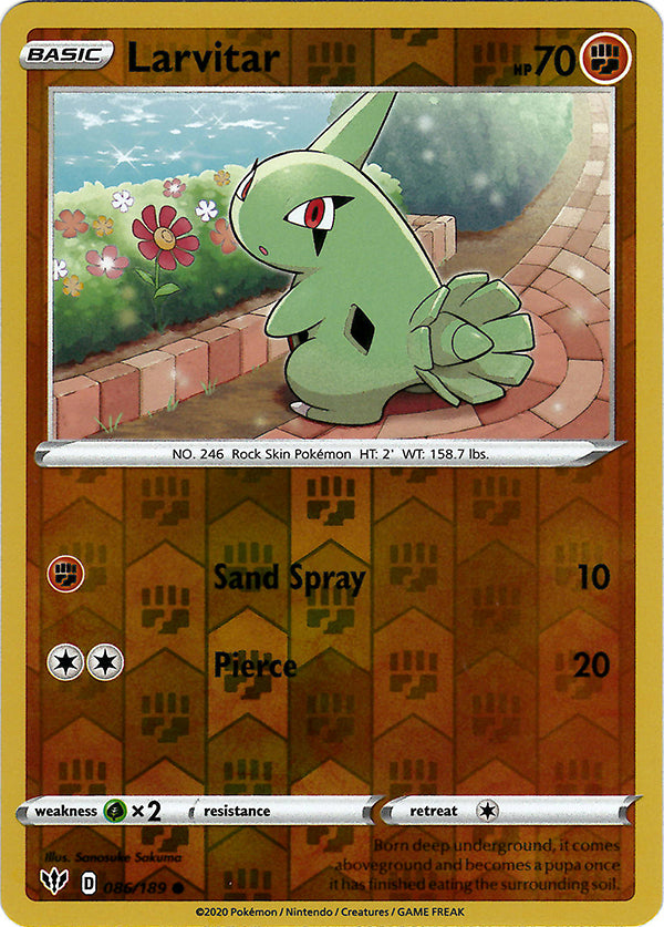 Larvitar (Reverse Holo)