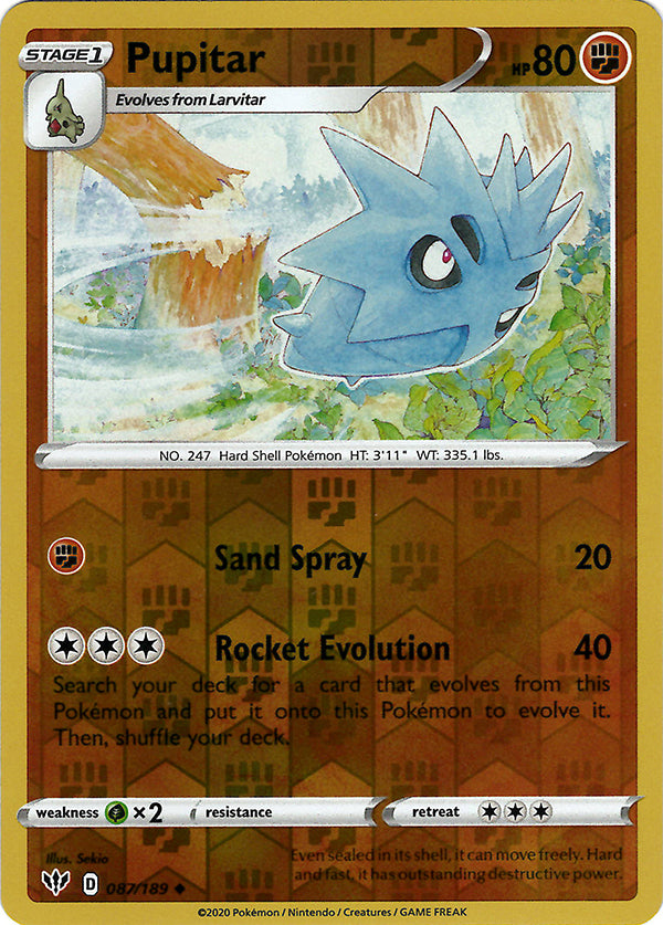 Pupitar (Reverse Holo)