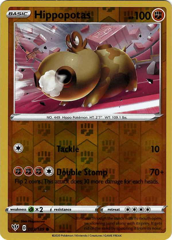 Hippopotas (Reverse Holo)