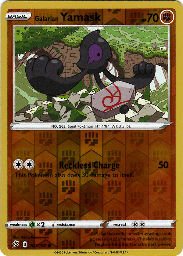 Galarian Yamask (Reverse Holo)