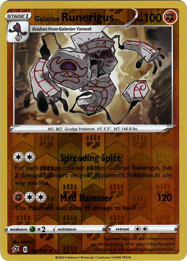 Galarian Runerigus (Reverse Holo)