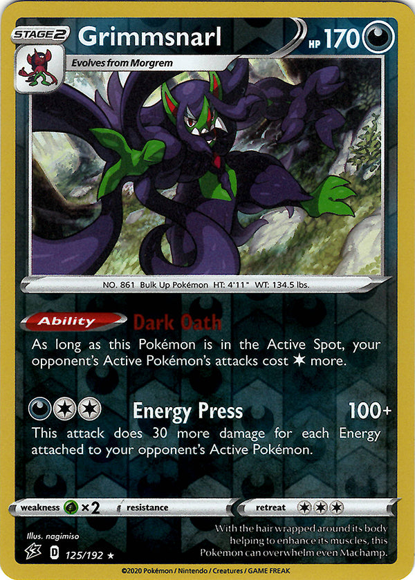 Grimmsnarl (Reverse Holo)