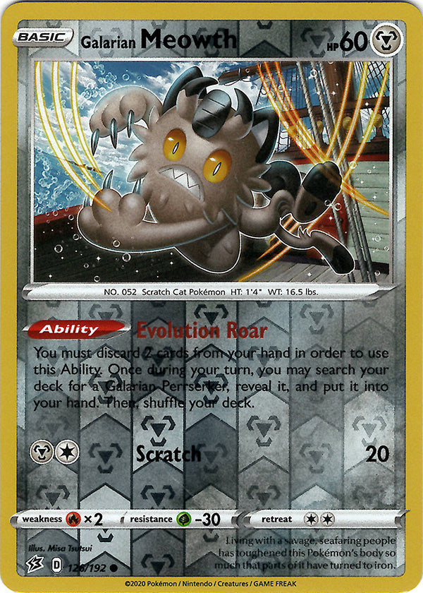 Galarian Meowth (Reverse Holo)