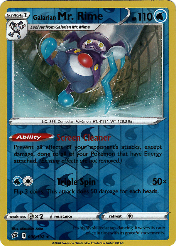 Galarian Mr Rime (Reverse Holo)