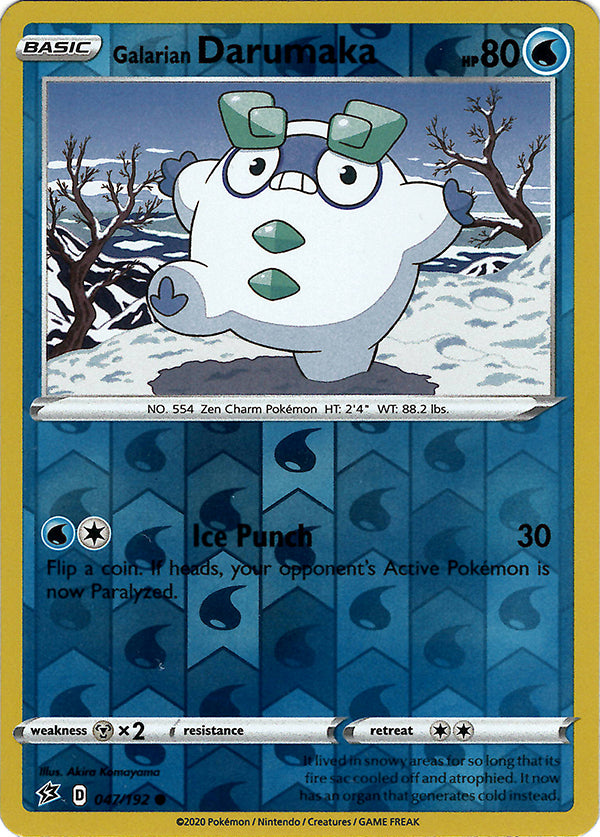 Galarian Darumaka (Reverse Holo)