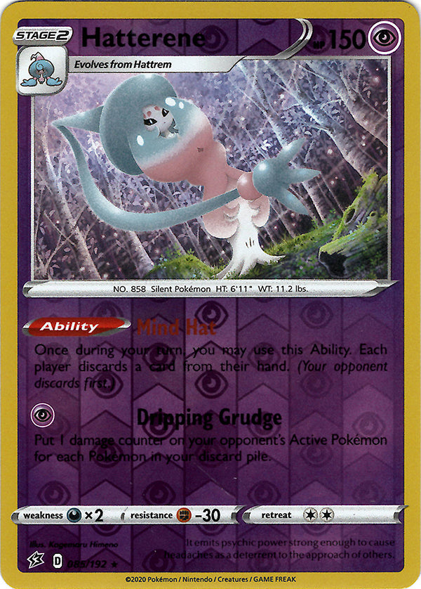 Hatterene (Reverse Holo)