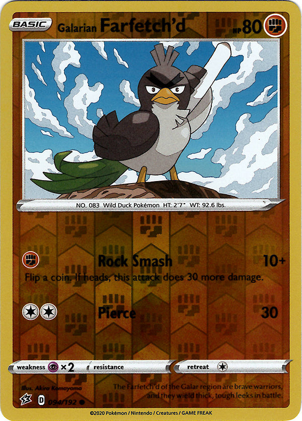 Galarian Farfetch'd (Reverse Holo)