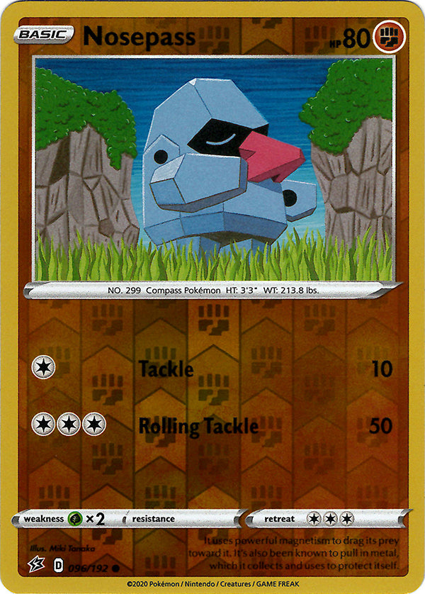 Nosepass (Reverse Holo)