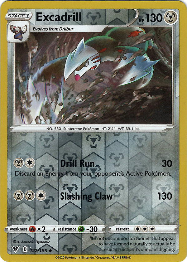 Excadrill (Reverse Holo)