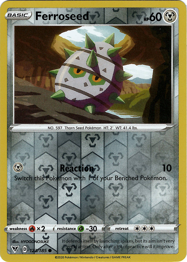 Ferroseed (Reverse Holo)