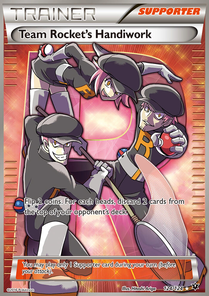 Team Rocket's Handiwork (Full Art)