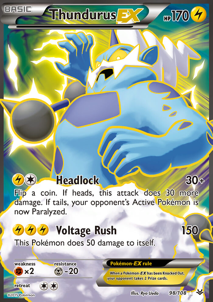 Thundurus EX (Full Art)