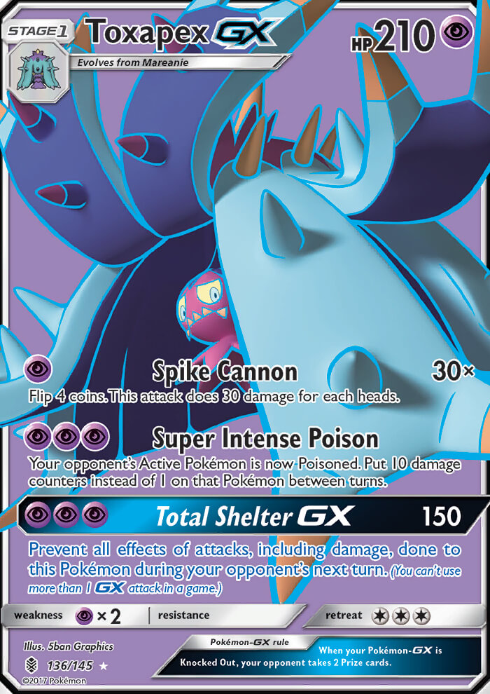Toxapex GX (Full Art)