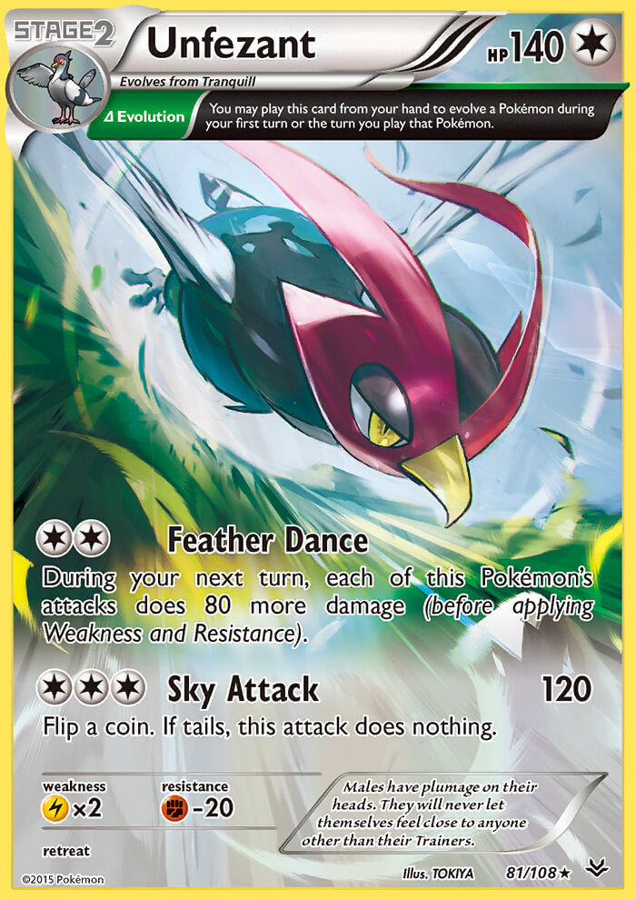 Unfezant (81) (Delta)