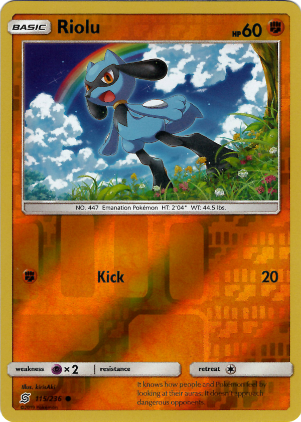 Riolu (Reverse Holo)