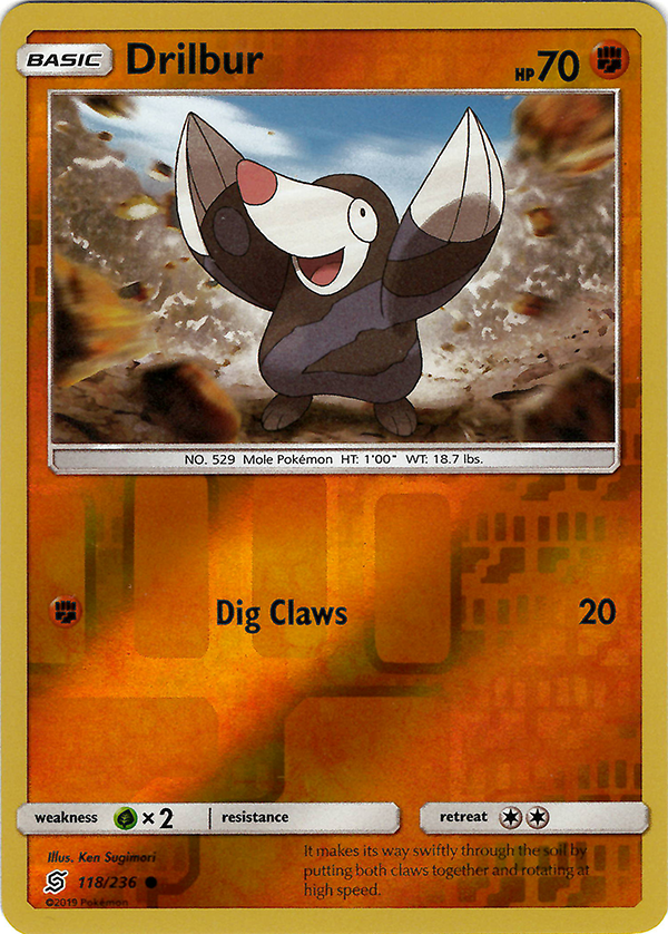 Drilbur (Reverse Holo)