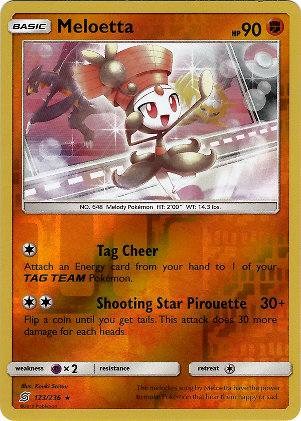 Meloetta (Reverse Holo)