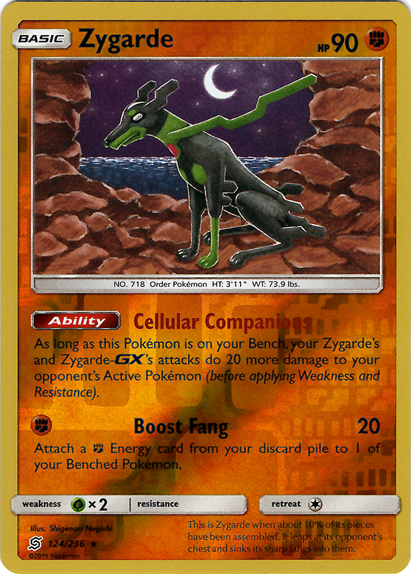 Zygarde (Reverse Holo)