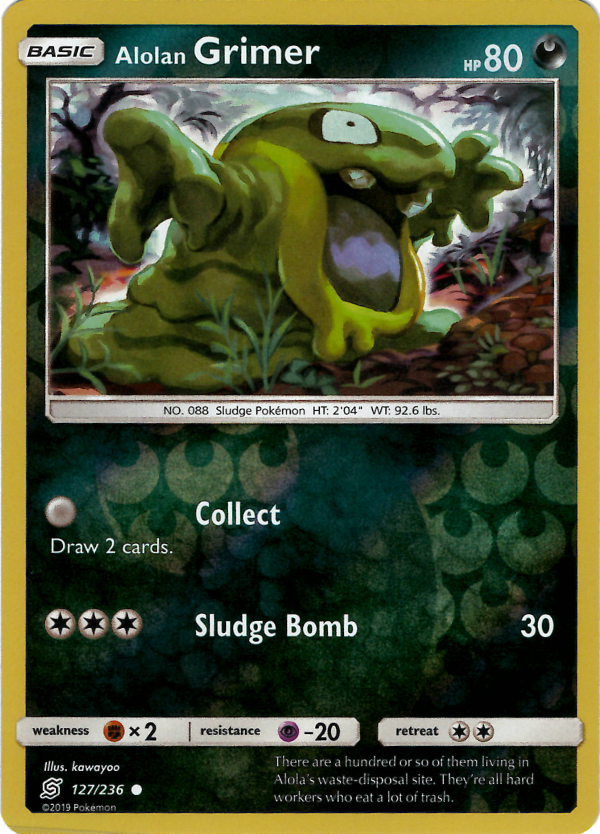 Alolan Grimer (Reverse Holo)