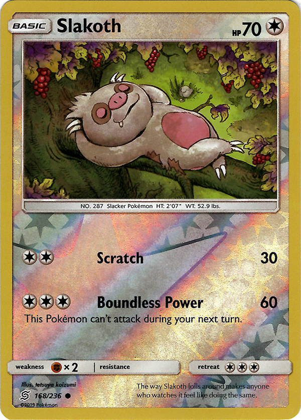 Slakoth (Reverse Holo)