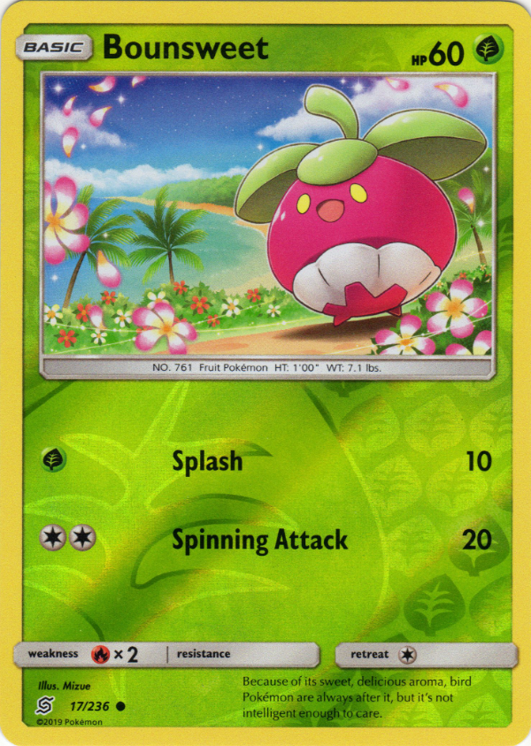 Bounsweet (Reverse Holo)