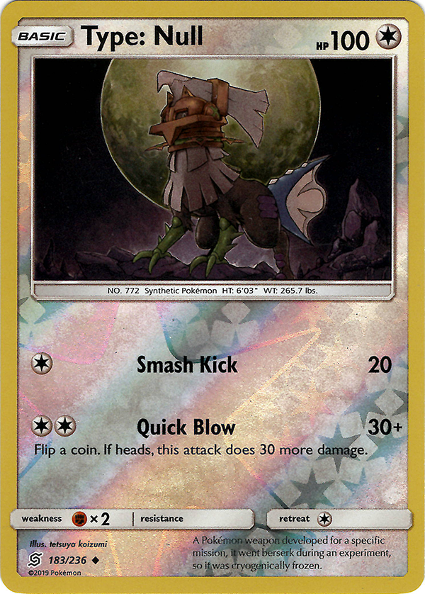 Type: Null (Reverse Holo)