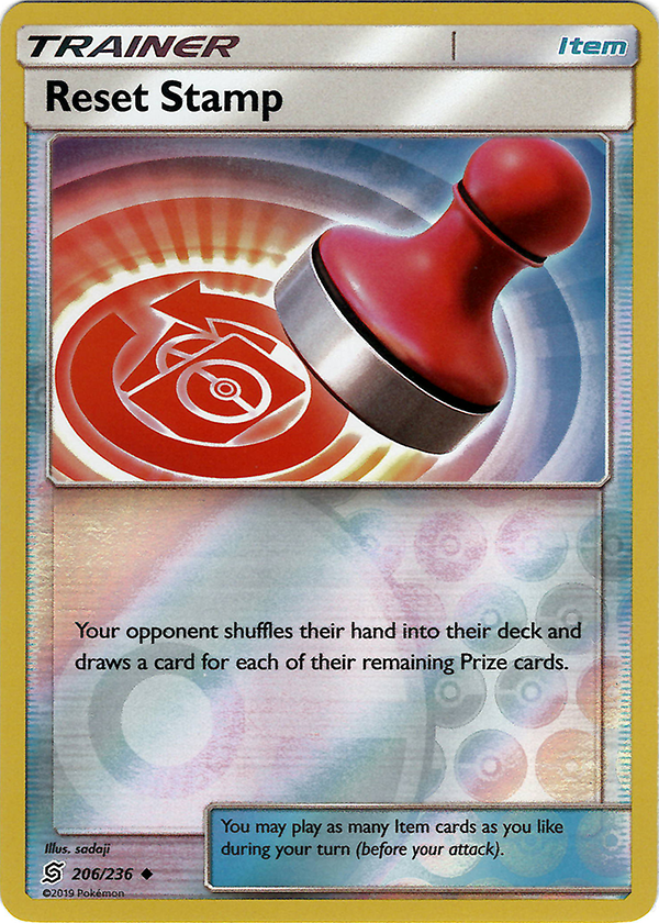 Reset Stamp (Reverse Holo)