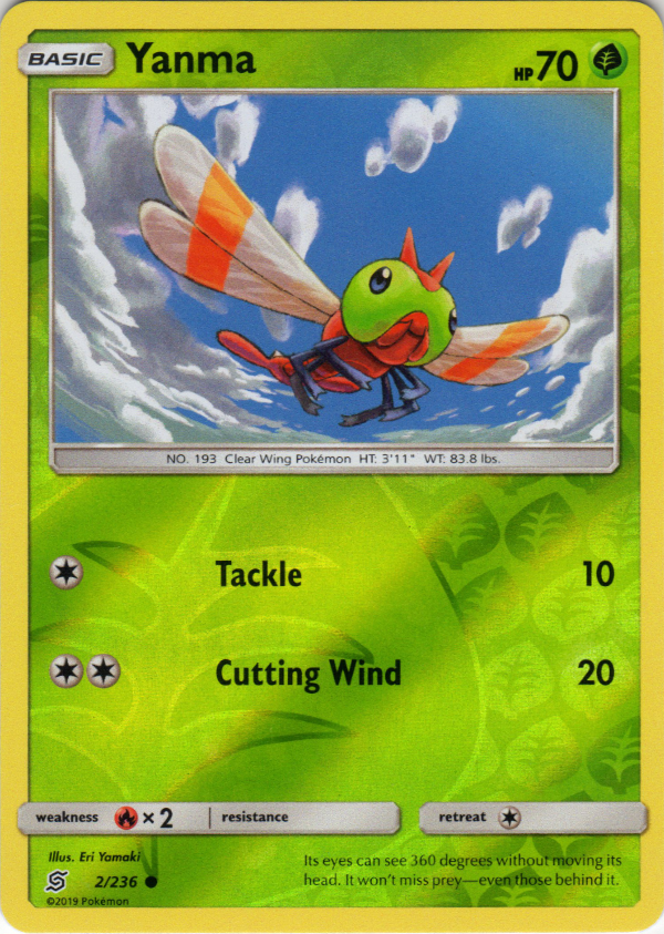 Yanma (Reverse Holo)