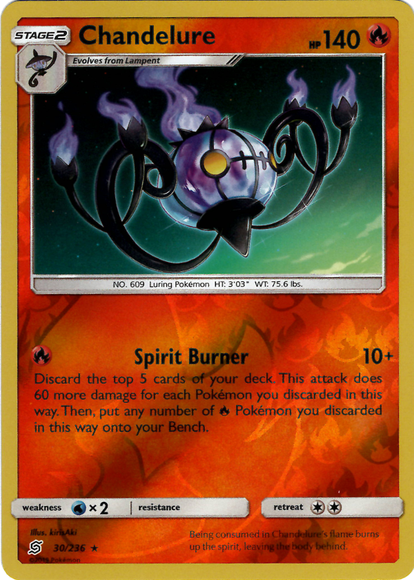 Chandelure (Reverse Holo)
