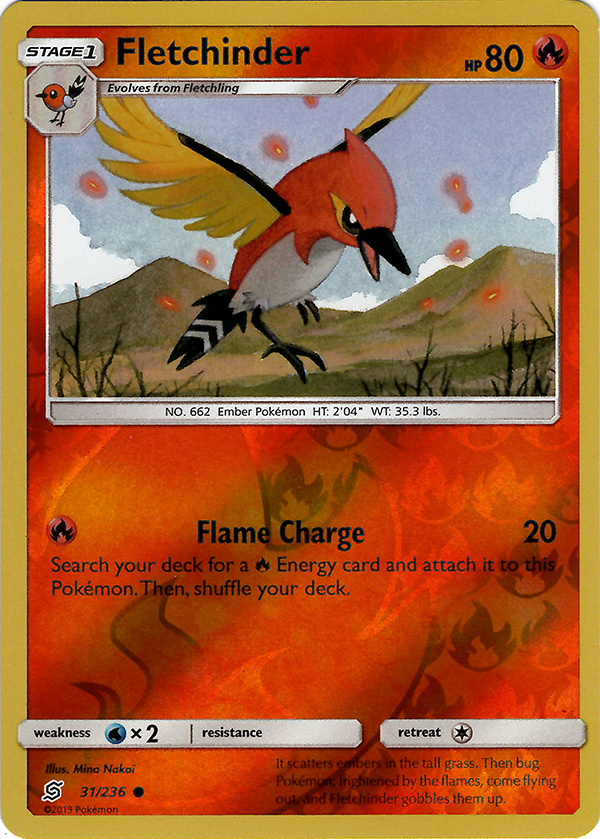 Fletchinder (Reverse Holo)