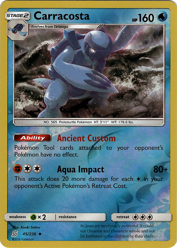 Carracosta (Reverse Holo)