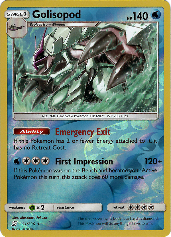 Golisopod (Reverse Holo)