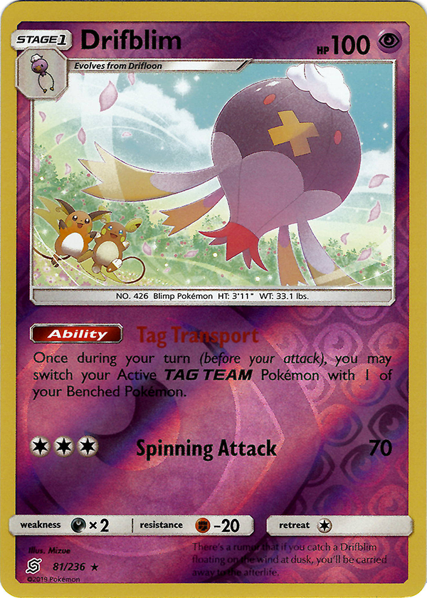 Drifblim (Reverse Holo)