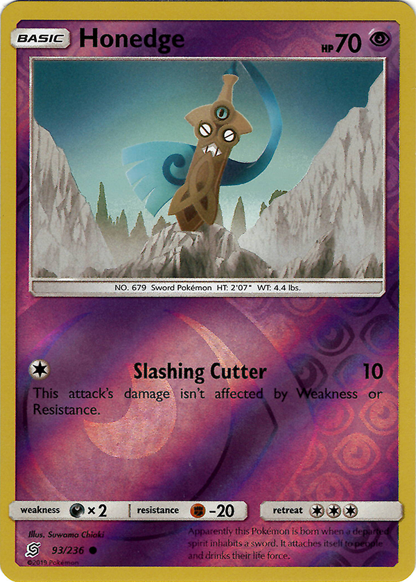 Honedge (93) (Reverse Holo)