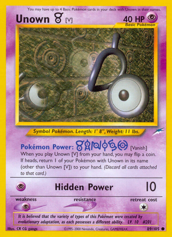 Unown V