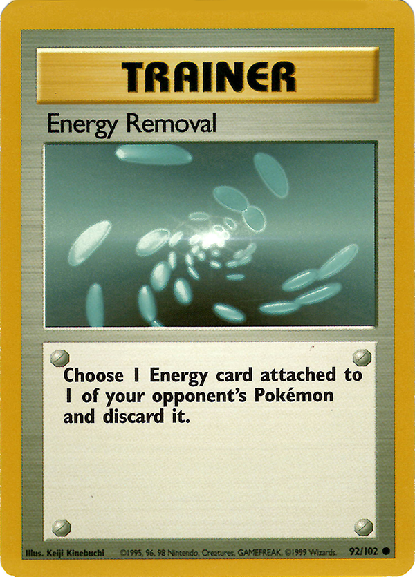 Energy Removal