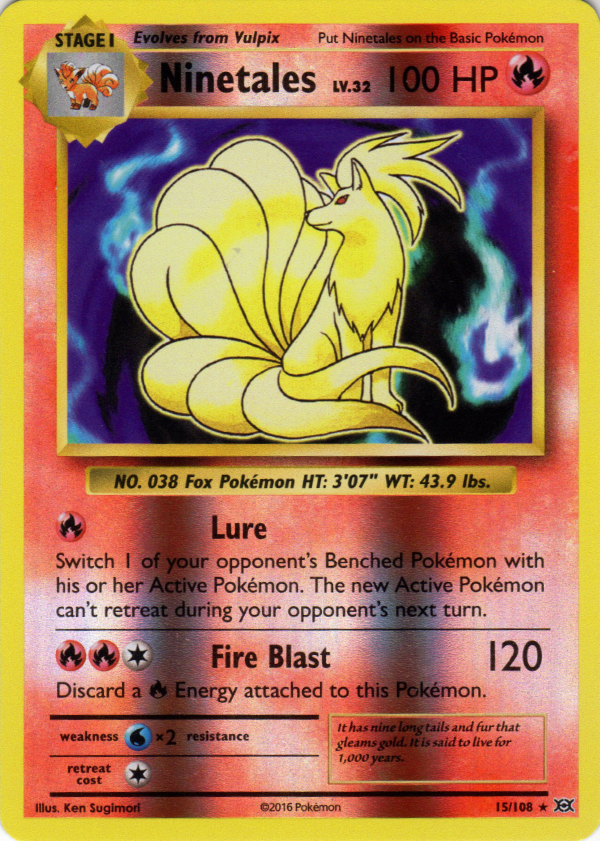 Ninetales (Reverse Holo)